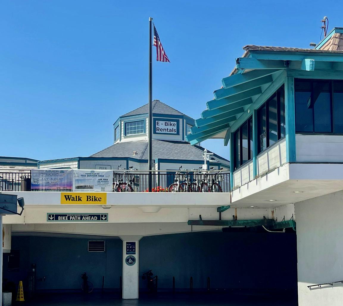 Manhattan Beach Bikepath HORIZ